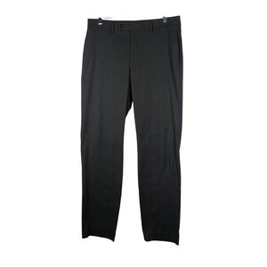 Lauren Ralph Lauren Dress Pants Mens Grey Stretch Straight Size 33W x 32L